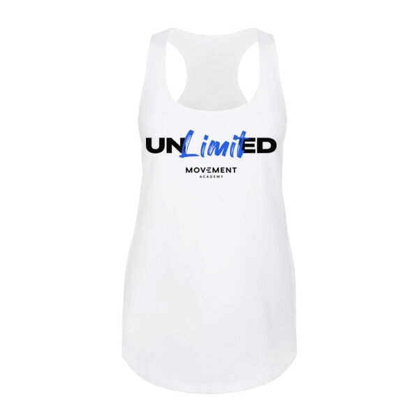 UNLIMITED - WOMEN'S FITTED TANK TOP - WHITE - $PF6EJ7$ Thumbnail